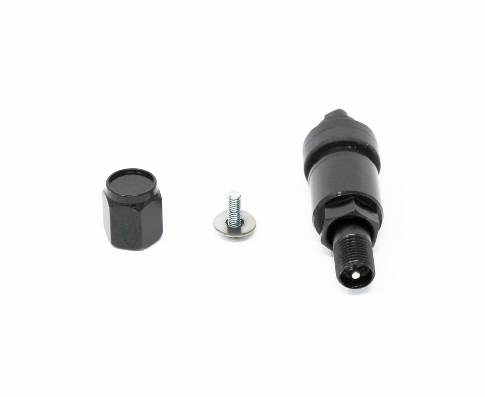 Torque Solution Billet TPMS Valve Stem Set (Black) - Subaru / Ford 2008+