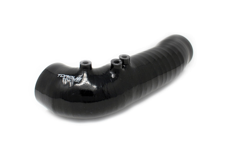 Torque Solution Black Turbo Inlet Hose (Non-Recirc) - Subaru WRX 2002-2007 / STi 2004-2021 (+Subaru Fitments)