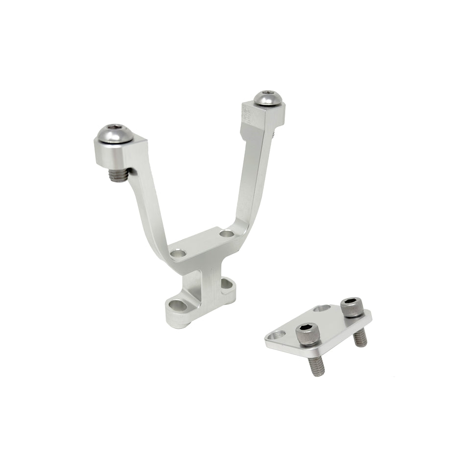 Torque Solution Coolant Expansion Tank Pedestal [Silver] - Subaru WRX 2002-2007 / STI 2004-2021 / Forester XT 2004-2008