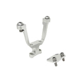 Torque Solution Coolant Expansion Tank Pedestal [Silver] - Subaru WRX 2002-2007 / STI 2004-2021 / Forester XT 2004-2008