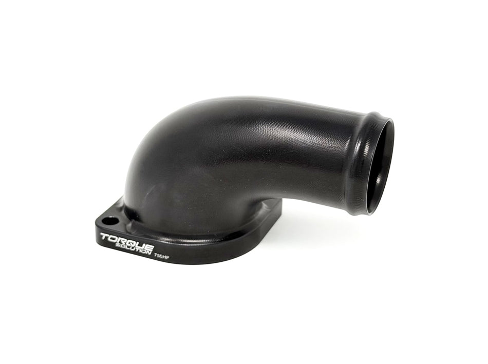 Torque Solution High Flow Billet Thermostat Housing - Subaru EJ Engines 2002-2021