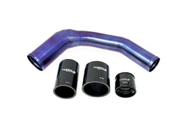 Torque Solution Titanium Top Mount Charge Pipe Kit [Burnt Purple/Blue] - Subaru WRX 2022+