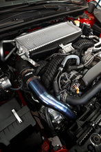 Load image into Gallery viewer, Torque Solution Titanium Top Mount Charge Pipe Kit [Burnt Purple/Blue] - Subaru WRX 2022+