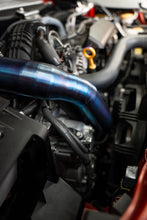 Load image into Gallery viewer, Torque Solution Titanium Top Mount Charge Pipe Kit [Burnt Purple/Blue] - Subaru WRX 2022+