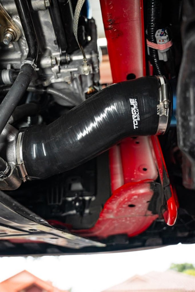 Torque Solution Intake Pipe Kit [Titanium Burnt Purple / Blue] - Subaru WRX 2022+