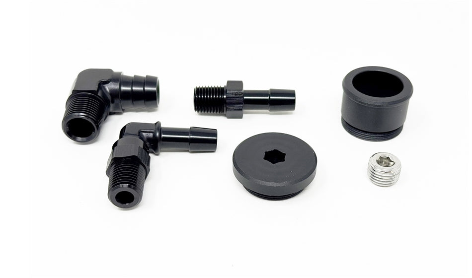 Torque Solution HD Cast Aluminum 3.3in FP Hard Turbo Inlet - Subaru WRX 2002-2007 / STi 2004-2021