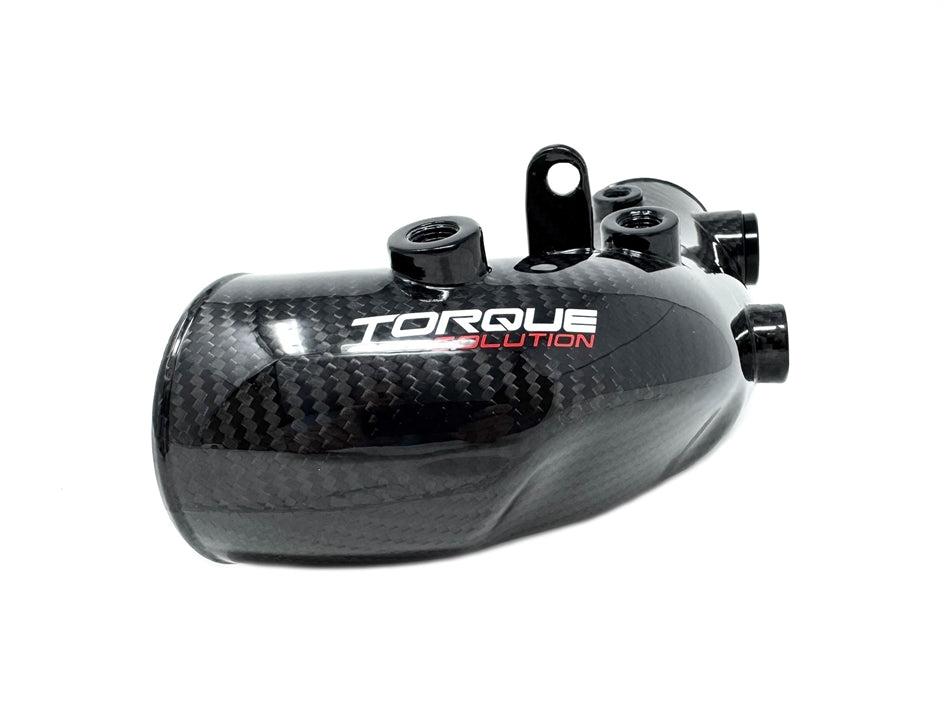 Torque Solution HD Carbon Fiber Hard Turbo Inlet [3in Inlet] - Subaru WRX 2002-2007 / STi 2004-2021