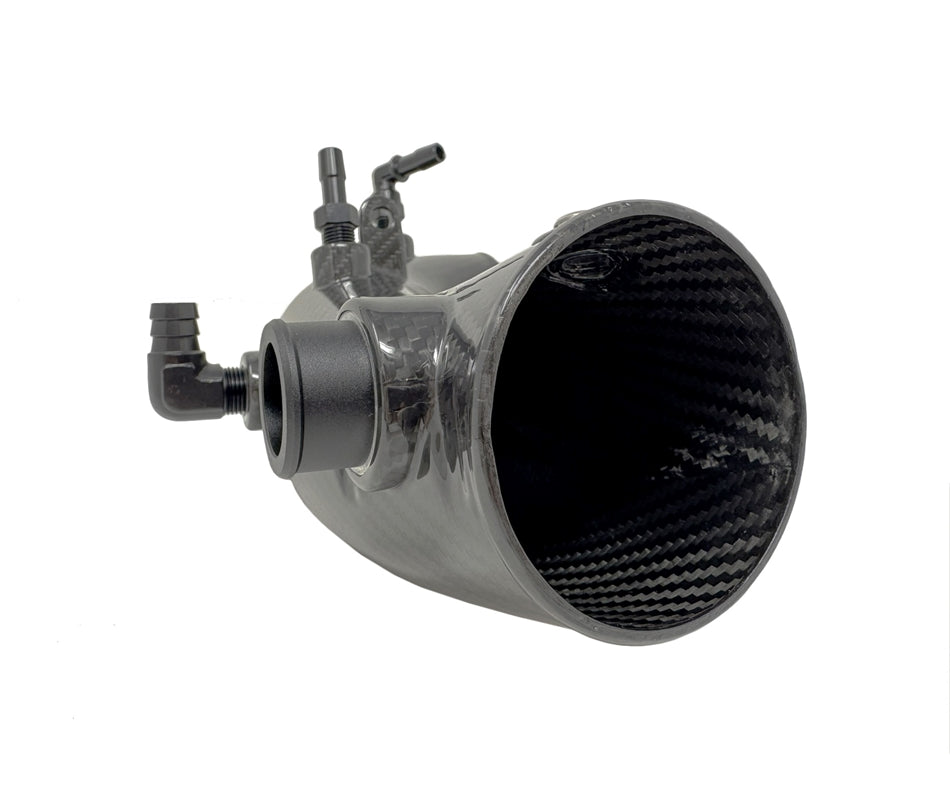 Torque Solution HD Carbon Fiber Hard Turbo Inlet [3in Inlet] - Subaru WRX 2002-2007 / STi 2004-2021