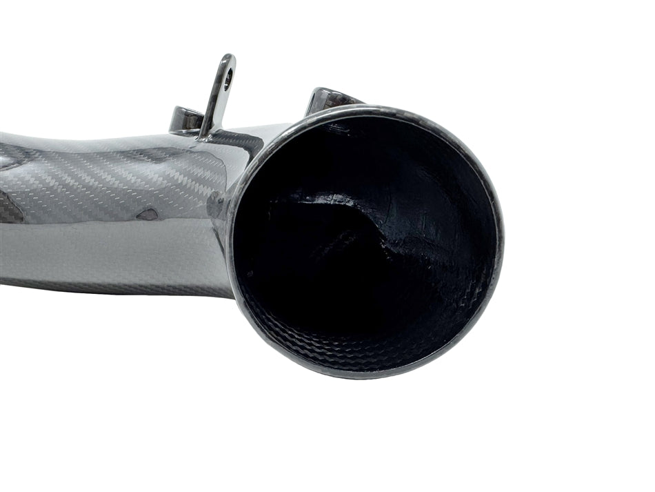 Torque Solution HD Carbon Fiber Hard Turbo Inlet [3in Inlet] - Subaru WRX 2002-2007 / STi 2004-2021