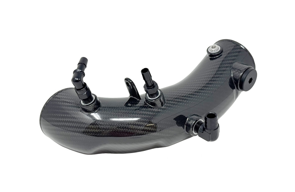 Torque Solution HD Carbon Fiber Hard Turbo Inlet [3in Inlet] - Subaru WRX 2002-2007 / STi 2004-2021