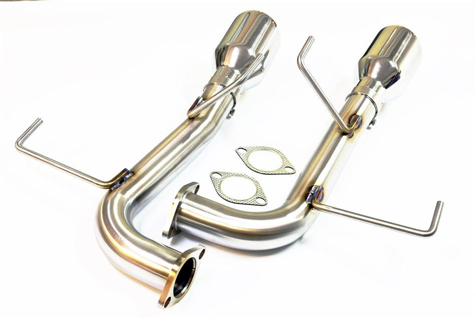 Torque Solution Stainless Axle Back Exhaust - Subaru WRX 2015-2025 / STi 2015-2021