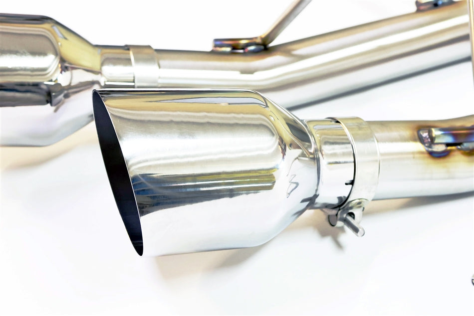 Torque Solution Stainless Axle Back Exhaust - Subaru WRX 2015-2025 / STi 2015-2021