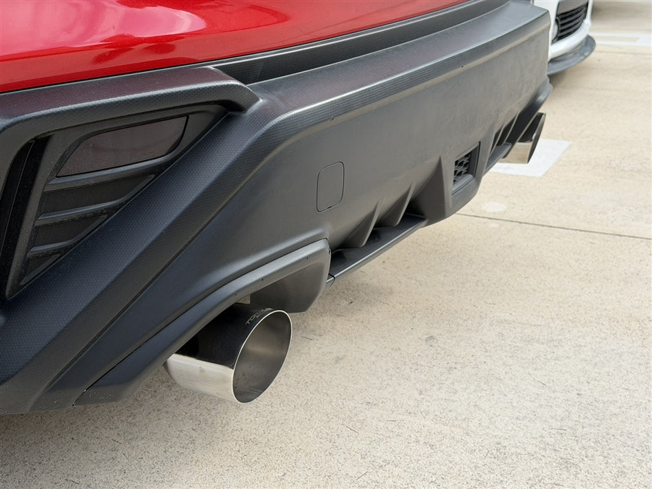 Torque Solution Stainless Axle Back Exhaust - Subaru WRX 2015-2025 / STi 2015-2021
