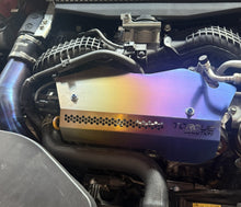 Load image into Gallery viewer, Torque Solution Engine Pulley Cover [Titanium Burnt Purple/Blue] - Subaru WRX 2022-2025