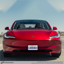 Load image into Gallery viewer, Carbonio No-Drill Front License Plate Mount - Tesla Model 3 2024-2027