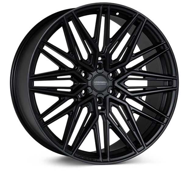 Vossen HF6-5 Hybrid Forged Super Deep Satin Black Wheel - 6x139.7 22x10 -18