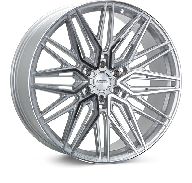 Vossen HF6-5 Hybrid Forged Deep Silver Polished Wheel - 6x139.7 20x9.5 +15