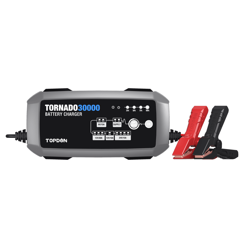 TOPDON Tornado30000 30A Smart Charger and Power Supply 12V/24V