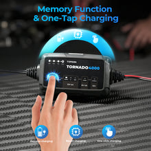 Load image into Gallery viewer, TOPDON T4000C 4A Smart Battery Charger