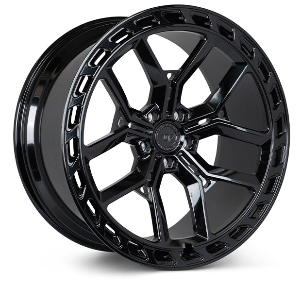 Vossen X Urban Automotive UV-X Forged Gloss Black Wheel - 5x120 22x10.5 +26 - Land Rover Defender Front Fitment