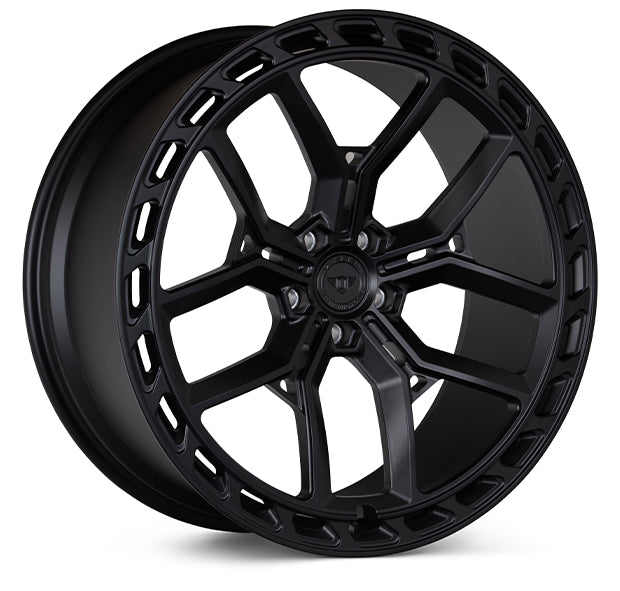 Vossen X Urban Automotive UV-X Forged Satin Black Wheel - 5x120 22x10.5 +32 - Land Rover Defender Front Fitment