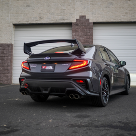 JDMuscle VA STI Style 5-Piece Final Edition Spoiler [Paint Matched/Gloss Black/ABS] - Subaru WRX 2022-2025