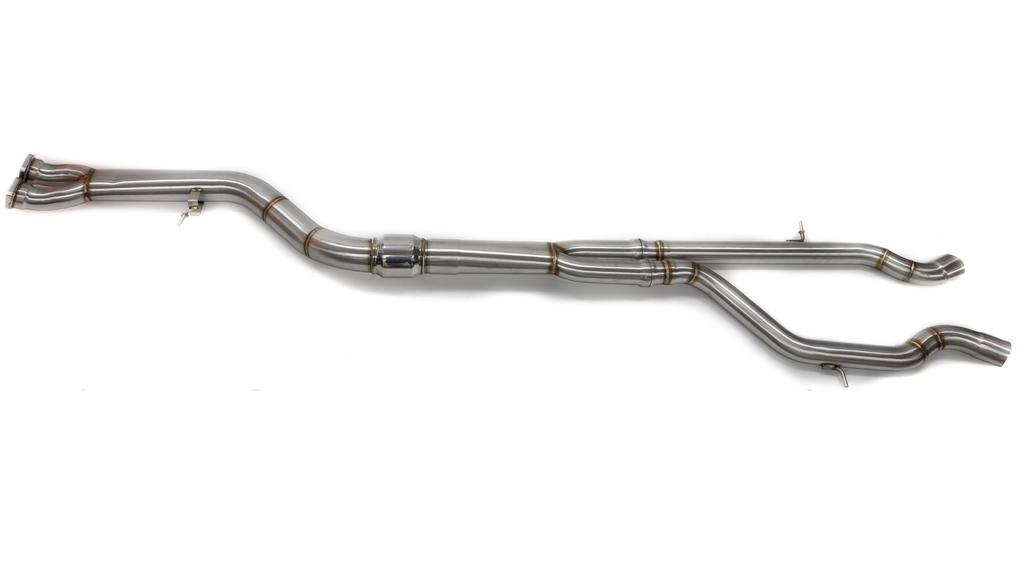 ARM Motorsports S55 3.5" Resonated Midpipes - BMW M3 & M4 (F8x) 2015-2020