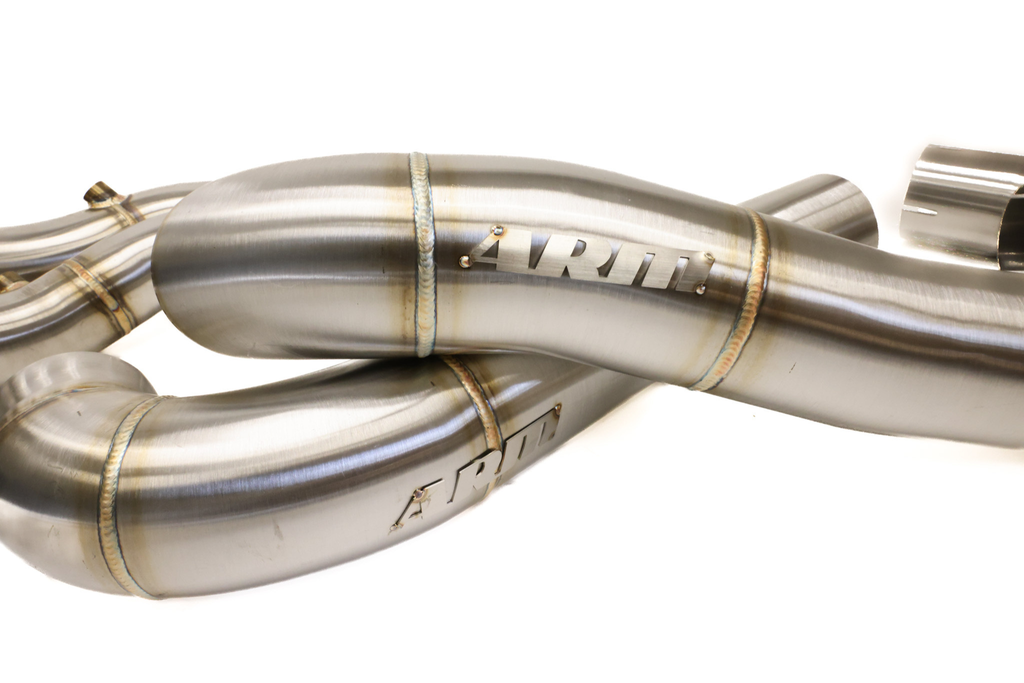 ARM Motorsports 3.5" Catted Downpipes - Mercedes AMG GT / GTC / GTS / GTR (C190) 2015-2023