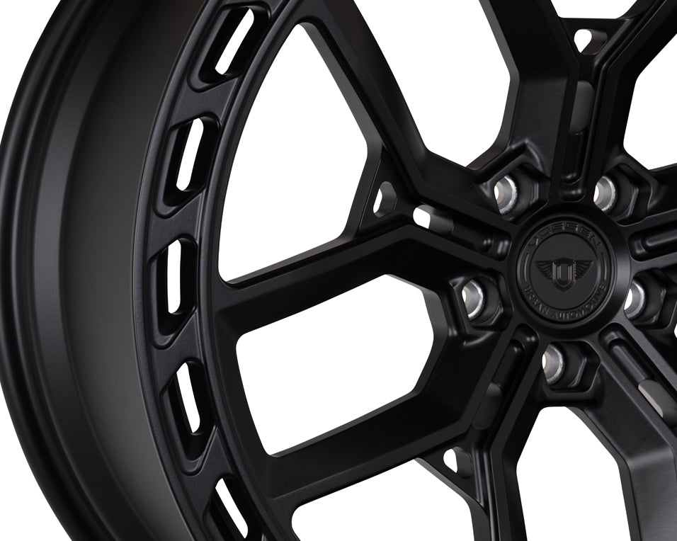 Vossen X Urban Automotive UV-X Forged Satin Black Wheel - 5x120 22x10.5 +32 - Land Rover Defender Front Fitment