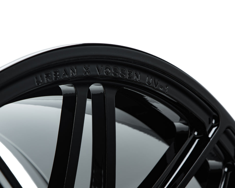 Vossen X Urban Automotive UV-1 Forged Gloss Black Wheel - 5x120 23x10 +25 - Land Rover Defender Rear Fitment