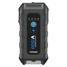 Load image into Gallery viewer, TOPDON V1500 Jump Starter &amp; Booster, Power Bank &amp; Flashlight
