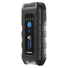 Load image into Gallery viewer, TOPDON V1500 Jump Starter &amp; Booster, Power Bank &amp; Flashlight