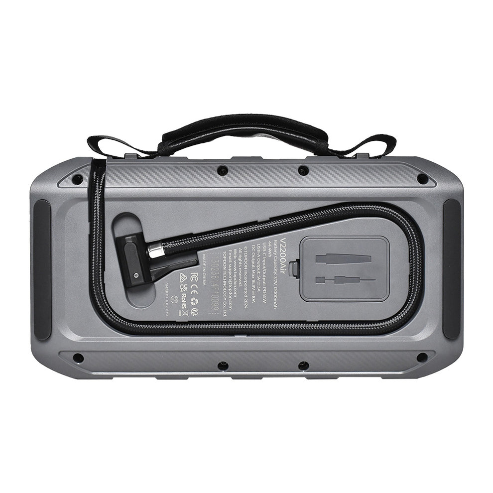 TOPDON V2200AIR 2-in-1 2200 Peak Amp Jump Starter & Tire Inflator