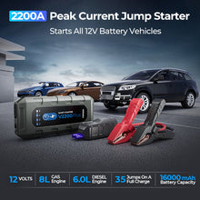 Load image into Gallery viewer, TOPDON V2200Plus Jump Starter