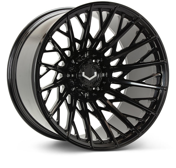 Vossen VFX-02T Forged Deep Gloss Black Wheel - 6x135 22x9.5 +20