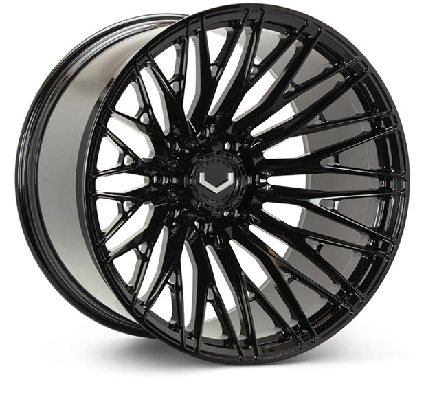 Vossen VFX-04 Forged Ultra Deep Gloss Black Wheel - 8x180 24x12 +44