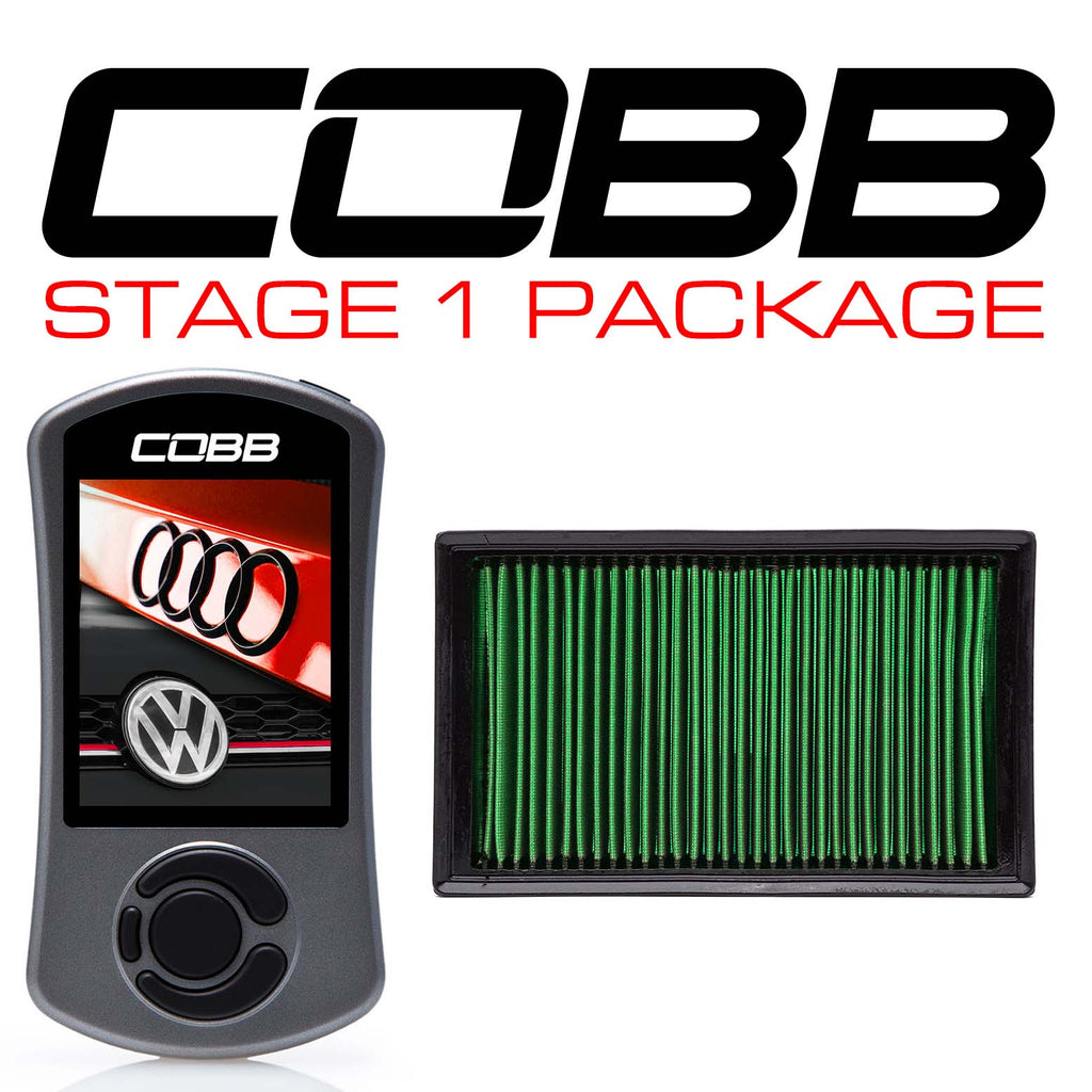 Cobb Stage 1 Power Package w/ DSG Flashing - Volkswagen MK7 GTI 2015-2021 / Jetta GLI 2019-2021 / Audi A3 2015-2020