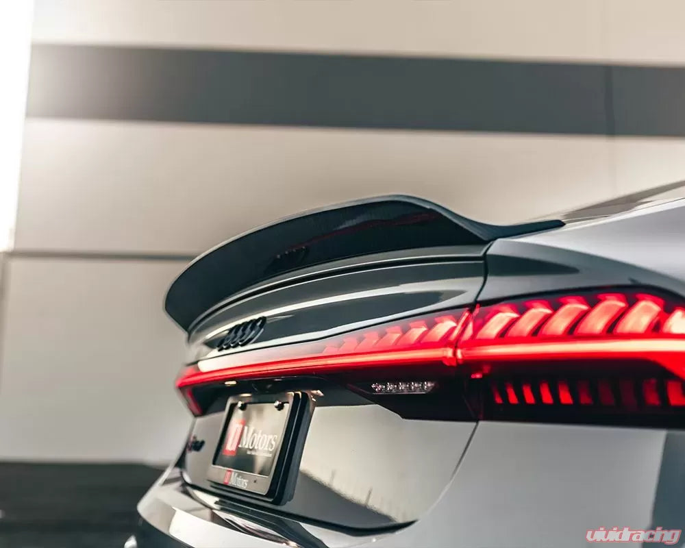 VR Aero Carbon Fiber Rear Trunk Spoiler - Audi RS7 2021-2023 (C8)