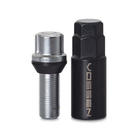 Vossen 30mm Lug Bolt Locks (14x1.5; 17mm Hex; Cone Seat ; Silver) Set of 4 - Universal