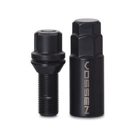 Vossen 28mm Lug Bolt Locks (14x1.25; 17mm Hex; Cone Seat; Black) Set of 4 - Universal