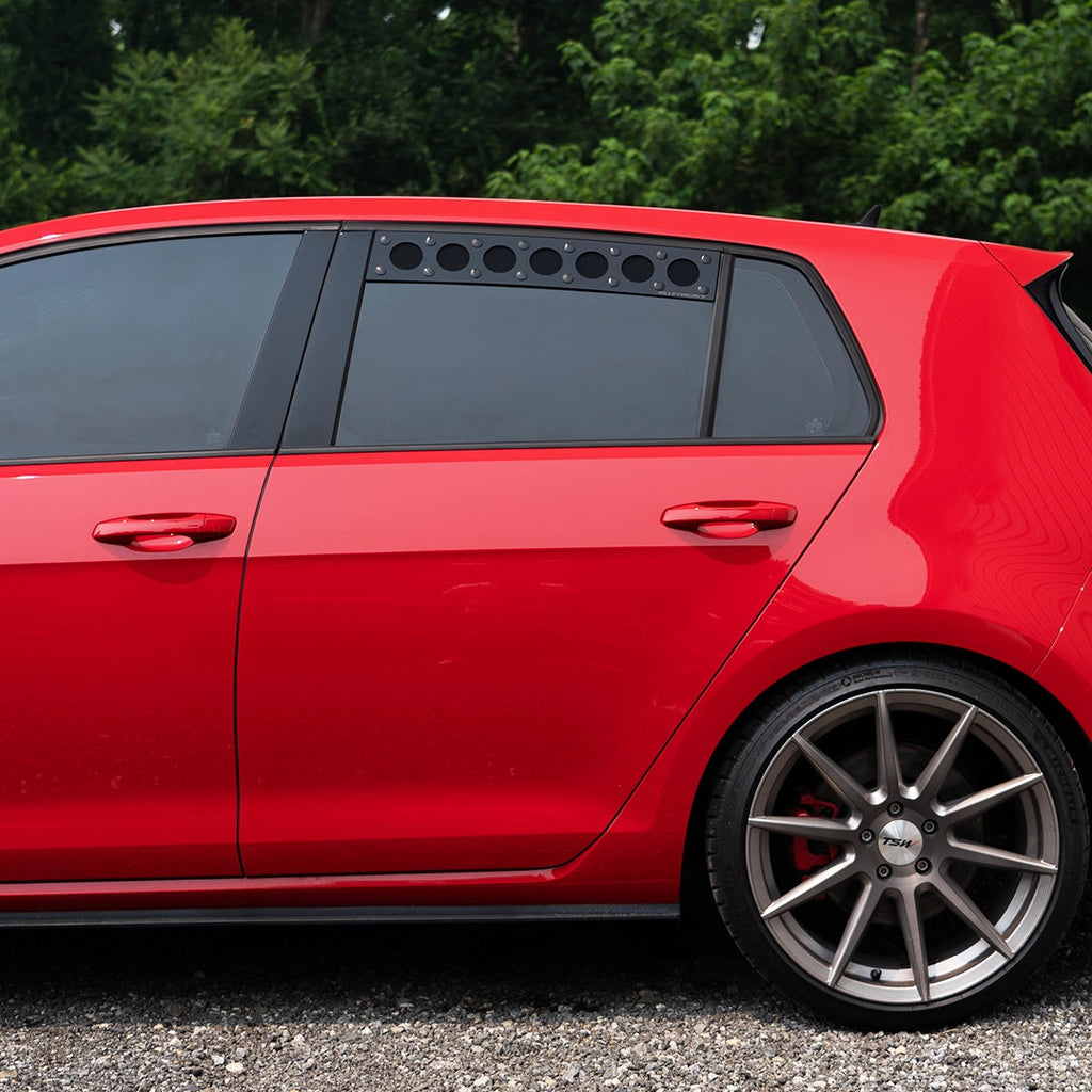Billetworkz Window Vents - Volkswagen Golf / GTI / Golf R (4-Door; Mk7) 2015-2021