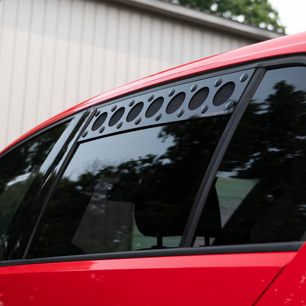 Billetworkz Window Vents - Volkswagen Golf / GTI / Golf R (4-Door; Mk7) 2015-2021