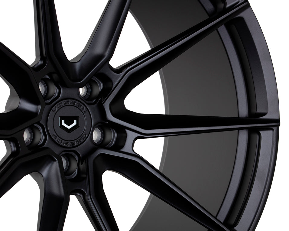 Vossen EVO-2 Forged Gloss Black Wheel - 5x112 21x12 - Audi R8 2G / Lamborghini Huracan Rear Fitment