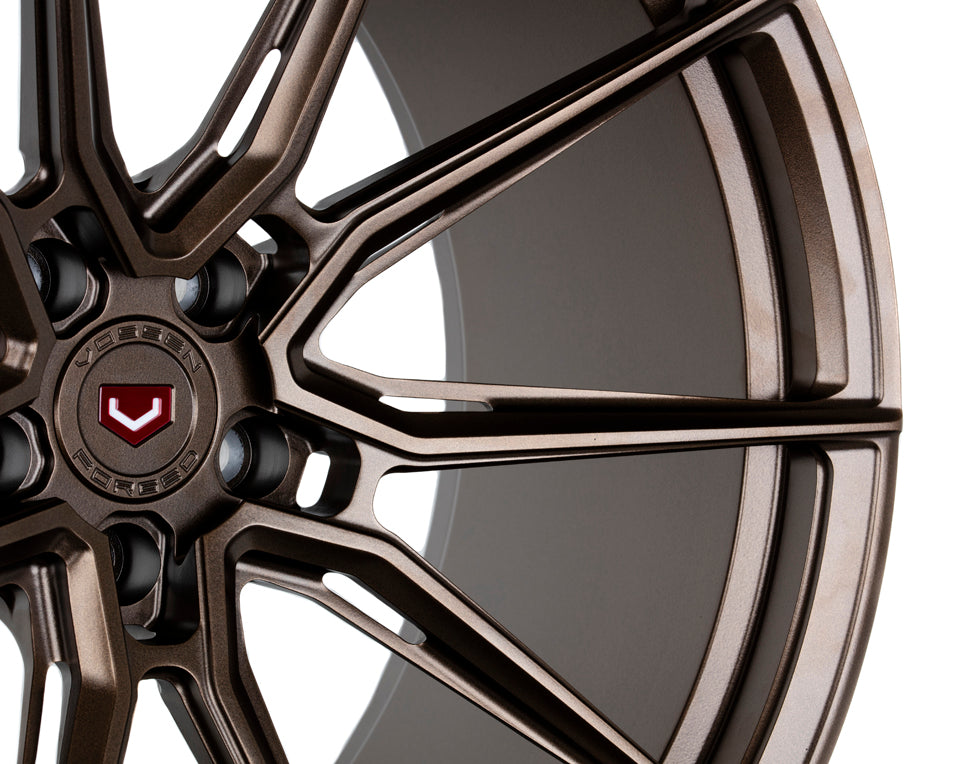 Vossen EVO-2R Forged Satin Bronze Wheel - 5x120 21x13 +15 - Chevy C8 Z06 Rear Fitment