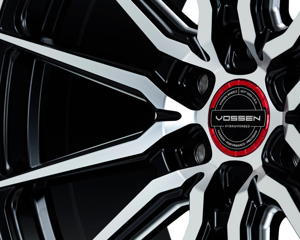 Vossen HF6-1 Hybrid Forged Deep Brushed Matte Black Wheel - 6x135 20x9.5 +15