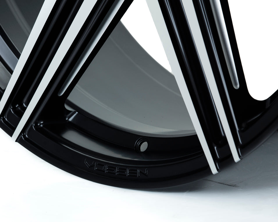 Vossen HF6-2 Hybrid Forged Deep Brushed Matte Black Wheel - 6x135 22x9.5 +20