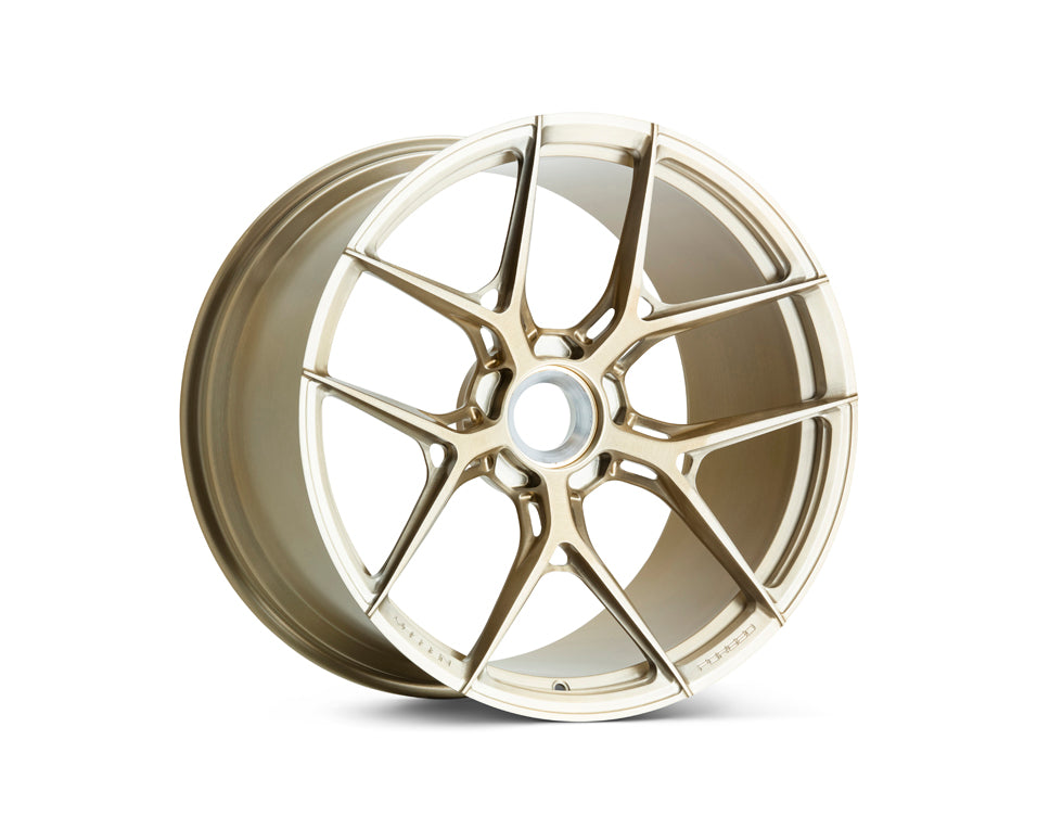 Vossen S21-01 Forged Brushed Patina Gold Wheel - 5x132 21x10.5 +22 - BMW M5 G9x Fitment