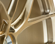 Load image into Gallery viewer, Vossen S21-01 Forged Brushed Patina Gold Wheel - 5x132 21x10.5 +22 - BMW M5 G9x Fitment