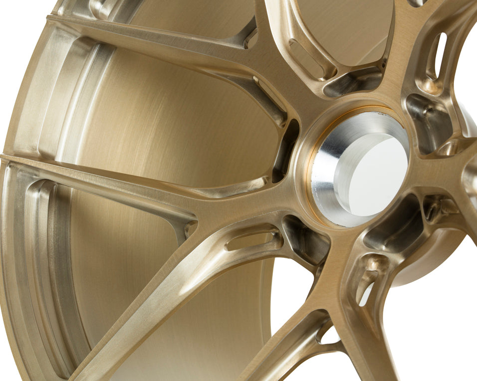 Vossen S21-01 Forged Brushed Patina Gold Wheel - 5x132 21x10.5 +22 - BMW M5 G9x Fitment