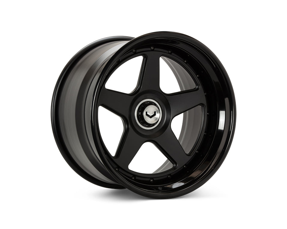Vossen GEN-01 (3-piece) Forged Satin Black Center / Gloss Black Outer / Center Lock Wheel - 21x13 - Lamborghini Aventador Rear Fitment